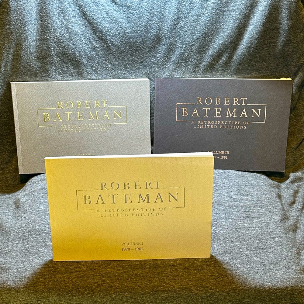 A RETROSPECTIVE Of LIMITED EDITIONS by Robert Bateman Vols. 1 - 3 1978-1991 (PB)